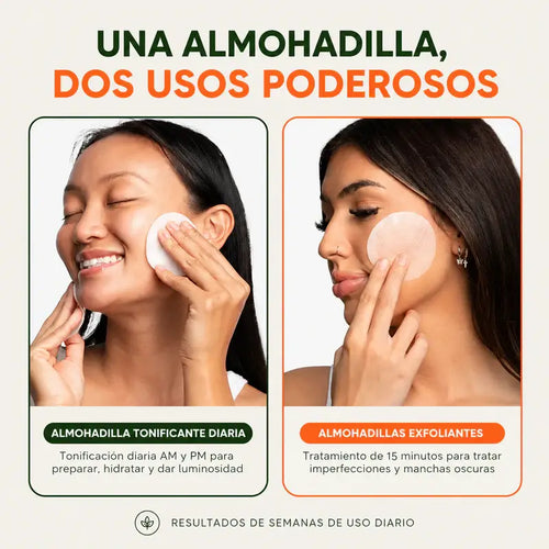 Almohadillas de tóner coreanas